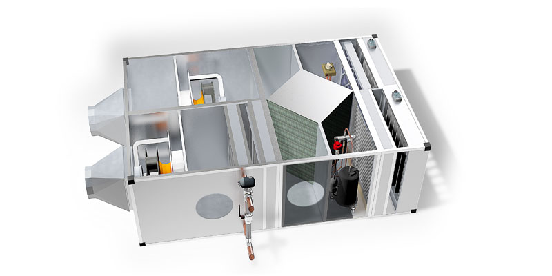 CAREL solution for ventilation applications
